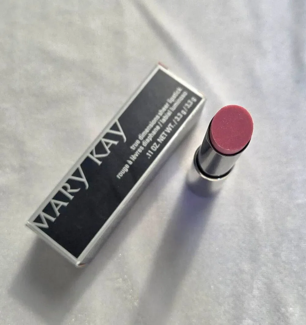 Mary Kay MK True Dimensions Sheer Lipstick Posh Pink Discontinued